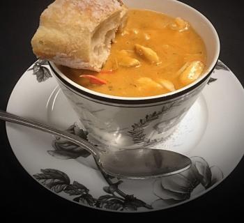 New England Stew of Lobster, Shrimp and Crab Photo