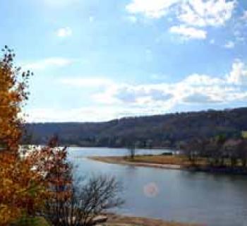 Balcony view at LakeStar Lodge Photo